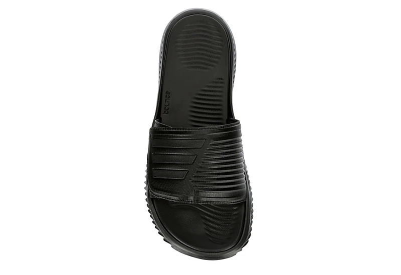 Adidas Mens Alphabounce 2.0 Slide Sandal - Black 6 Adidas Mens Alphabounce 2.0 Slide Sandal - Black - Image 6