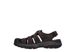 Skechers Mens Tresmen Outdoor Sandal - Chocolate -Deals All Walk Styles Store US 01 501693 02
