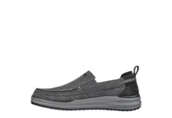 Skechers Mens Arch Fit Melo Slip On Sneaker - Grey -Deals All Walk Styles Store US 01 501696 02