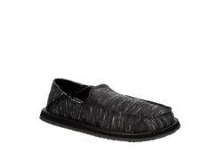 Day Five Mens Baja Slip On Sneaker - Black