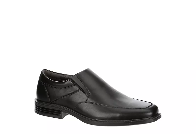 Borelli Mens Trenton Slip On Oxford - Black 1 Borelli Mens Trenton Slip On Oxford - Black