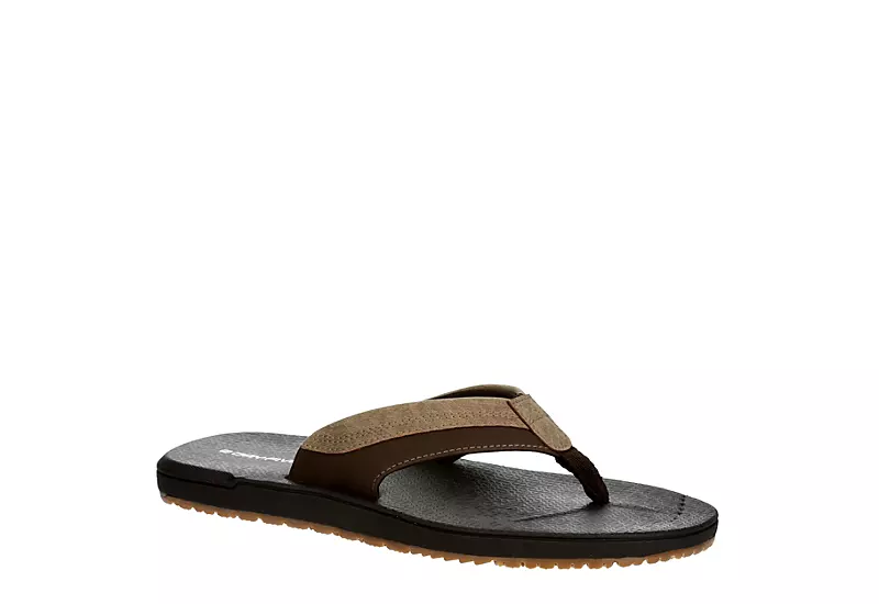Day Five Mens Coast Flip Flop Sandal - Chocolate 1 Day Five Mens Coast Flip Flop Sandal - Chocolate