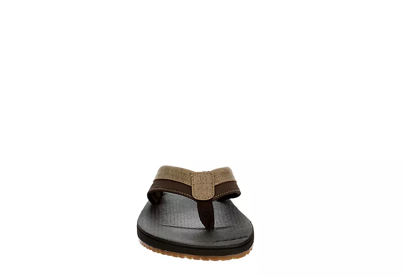 Day Five Mens Coast Flip Flop Sandal - Chocolate 3 Day Five Mens Coast Flip Flop Sandal - Chocolate - Image 3