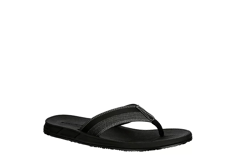 Day Five Mens Board Walk Flip Flop Sandal - Black 1 Day Five Mens Board Walk Flip Flop Sandal - Black