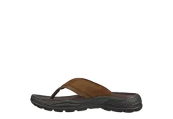 Skechers Mens Malico Flip Flop Sandal - Brown -Deals All Walk Styles Store US 01 501764 02