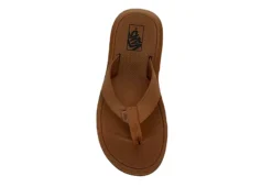 Vans Mens Morro 3 Point Flip Flop Sandal - Brown -Deals All Walk Styles Store US 01 501767 05