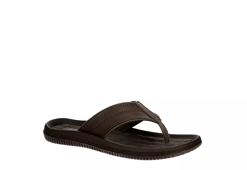 Bjorndal Mens Dunas Flip Flop Sandal - Brown 1 Bjorndal Mens Dunas Flip Flop Sandal - Brown