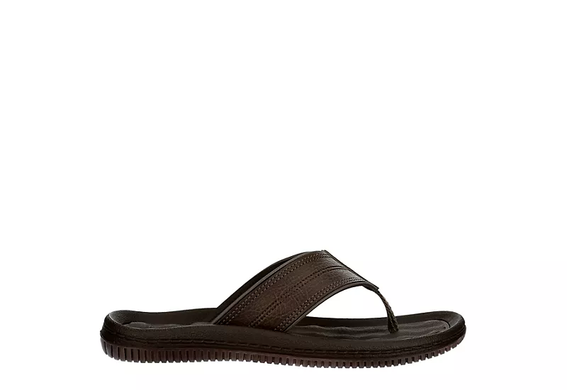 Bjorndal Mens Dunas Flip Flop Sandal - Brown 2 Bjorndal Mens Dunas Flip Flop Sandal - Brown - Image 2