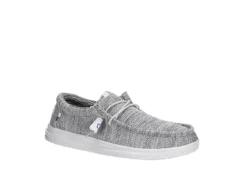 Heydude Mens Wally Slip On Sneaker - Grey