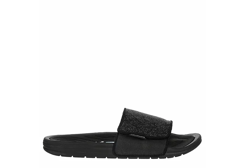 Heydude Mens Phoenix Slide Sandal - Black 2 Heydude Mens Phoenix Slide Sandal - Black - Image 2