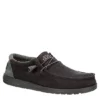 Heydude Mens Wally Slip On Sneaker - Dark Grey