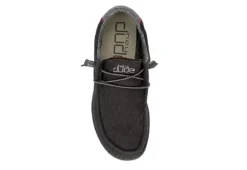 Heydude Mens Wally Slip On Sneaker - Dark Grey -Deals All Walk Styles Store US 01 501802 05