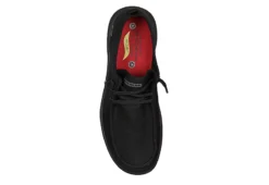 Skechers Mens Arch Fit Melo Slip Resistant Work Shoe - Black -Deals All Walk Styles Store US 01 501849 03