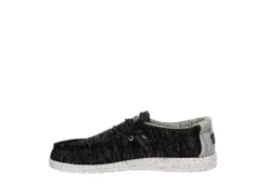 Heydude Mens Wally Slip On Sneaker - Black -Deals All Walk Styles Store US 01 501931 03