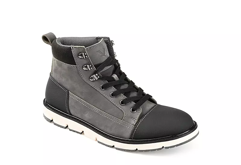 Territory Mens Titantwo Lace-up Boot - Grey 1 Territory Mens Titantwo Lace-up Boot - Grey