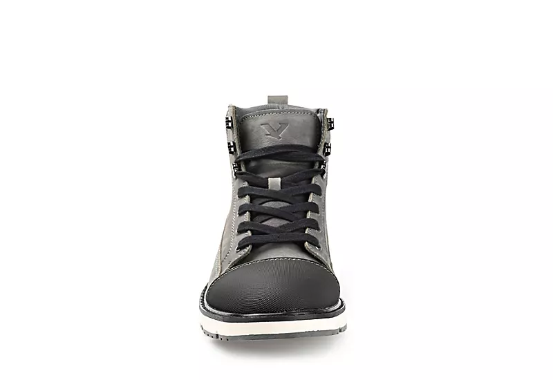 Territory Mens Titantwo Lace-up Boot - Grey 3 Territory Mens Titantwo Lace-up Boot - Grey - Image 3