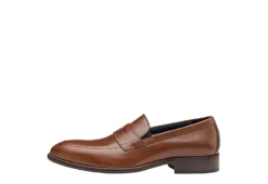 Johnston & Murphy Mens Stockton Penny Loafer Oxford - Dark Tan -Deals All Walk Styles Store US 01 502051 03
