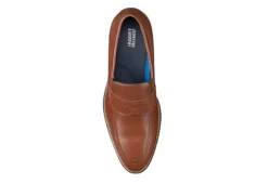 Johnston & Murphy Mens Stockton Penny Loafer Oxford - Dark Tan -Deals All Walk Styles Store US 01 502051 05