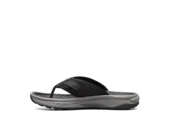 Florsheim Mens Tread Lite Flip Flop Sandal - Black -Deals All Walk Styles Store US 01 502189 03