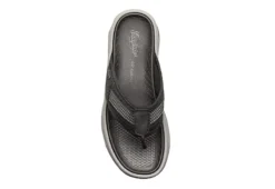 Florsheim Mens Tread Lite Flip Flop Sandal - Black -Deals All Walk Styles Store US 01 502189 05