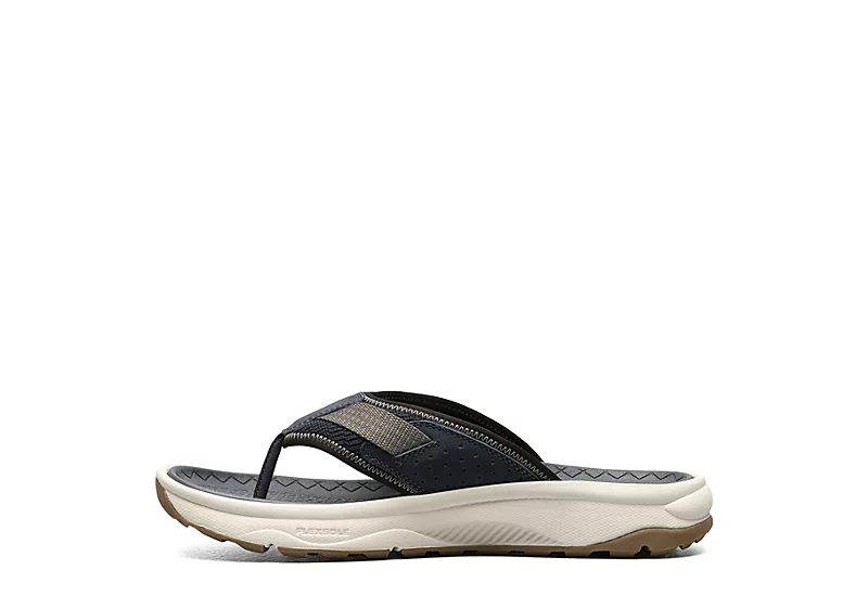 Florsheim Mens Tread Lite Flip Flop Sandal - Navy 4 Florsheim Mens Tread Lite Flip Flop Sandal - Navy - Image 4