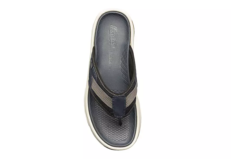 Florsheim Mens Tread Lite Flip Flop Sandal - Navy 6 Florsheim Mens Tread Lite Flip Flop Sandal - Navy - Image 6