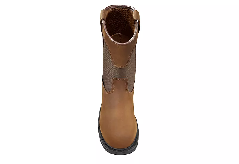 Carhartt Mens Ironwood Waterproof 11-inch Wellington Work Boot - Brown 3 Carhartt Mens Ironwood Waterproof 11-inch Wellington Work Boot - Brown - Image 3
