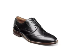 Florsheim Mens Rucci Wing Tip Oxford - Black
