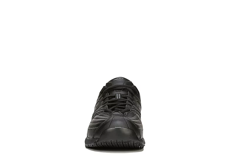 Dr. Scholl's Mens Cambridge Ii Slip Resistant Work Shoe - Black 3 Dr. Scholl's Mens Cambridge Ii Slip Resistant Work Shoe - Black - Image 3