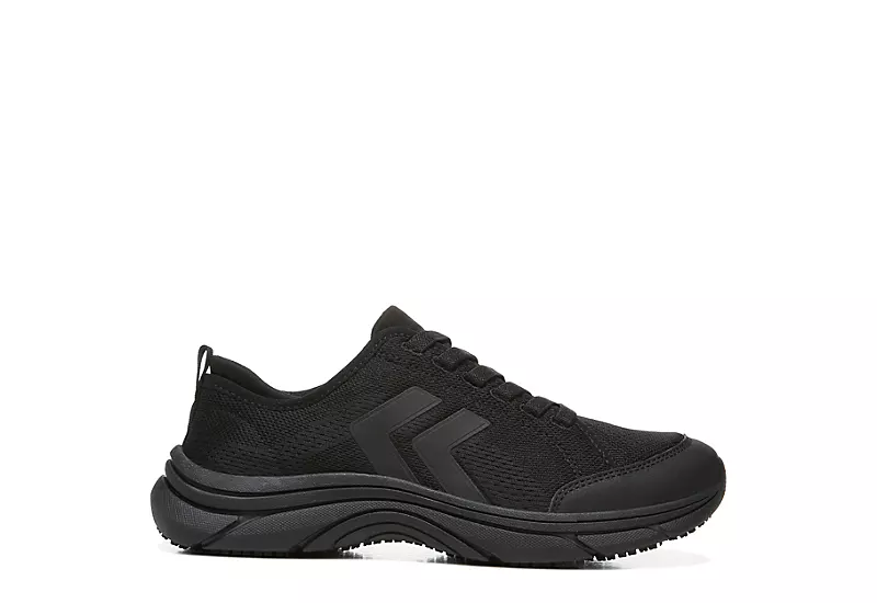 Dr. Scholl's Mens Got It Slip Resistant Work Shoe - Black 2 Dr. Scholl's Mens Got It Slip Resistant Work Shoe - Black - Image 2