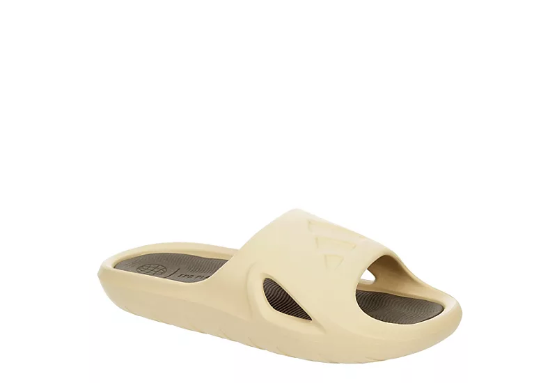 Adidas Mens Adicane Slide Sandal - Bone 1 Adidas Mens Adicane Slide Sandal - Bone