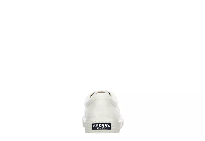 Sperry Mens Halyard Plushstep Cvo Sneaker - Off White 5 Sperry Mens Halyard Plushstep Cvo Sneaker - Off White - Image 5