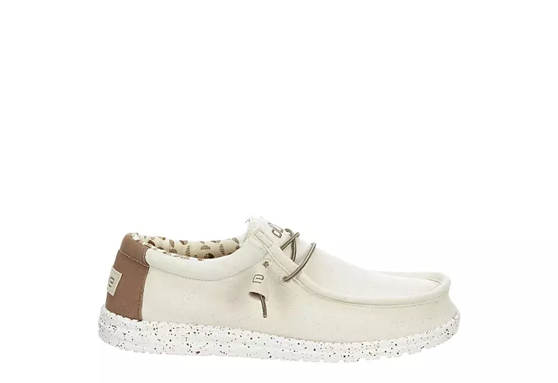 Heydude Mens Wally Slip On Sneaker - Ivory 2 Heydude Mens Wally Slip On Sneaker - Ivory - Image 2