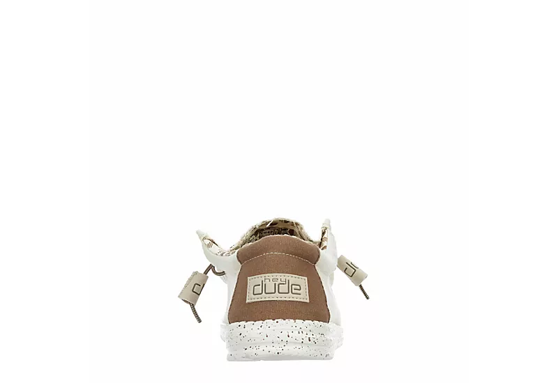 Heydude Mens Wally Slip On Sneaker - Ivory 5 Heydude Mens Wally Slip On Sneaker - Ivory - Image 5