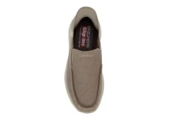 Skechers Mens Slip-ins Parson Slip On Sneaker - Brown -Deals All Walk Styles Store US 01 502297 05