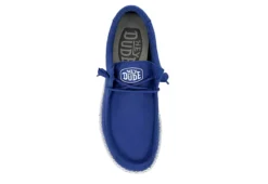 Heydude Mens Wally Slip On Sneaker - Blue -Deals All Walk Styles Store US 01 502319 05