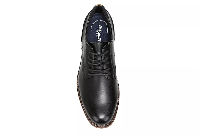 Dr. Scholls Work Mens Sync Up Oxford - Black 6 Dr. Scholls Work Mens Sync Up Oxford - Black - Image 6