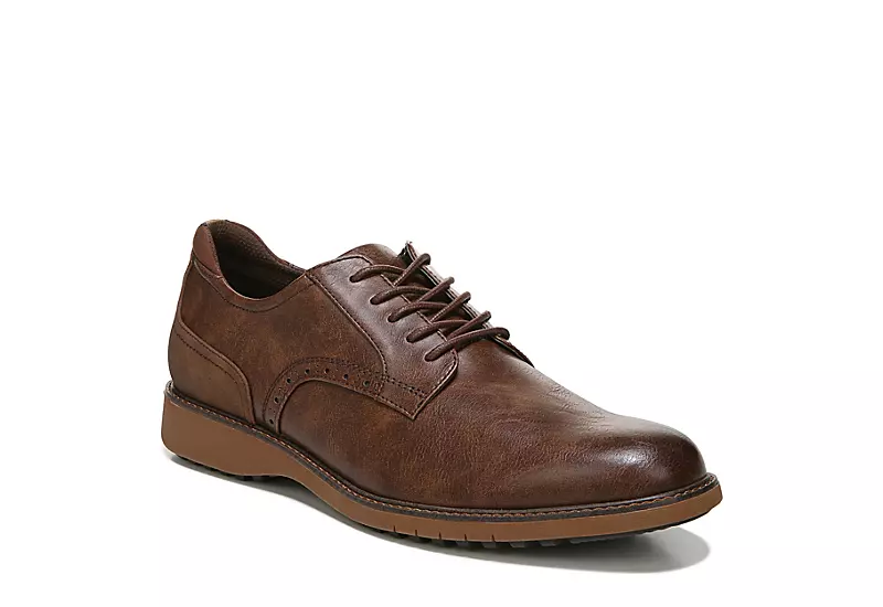 Dr. Scholls Work Mens Sync Up Oxford - Brown 1 Dr. Scholls Work Mens Sync Up Oxford - Brown