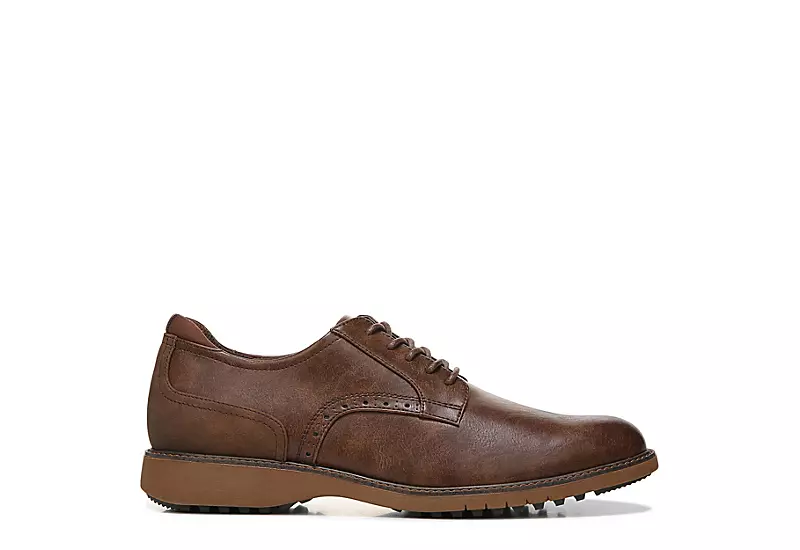 Dr. Scholls Work Mens Sync Up Oxford - Brown 2 Dr. Scholls Work Mens Sync Up Oxford - Brown - Image 2