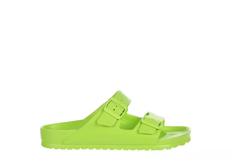 Birkenstock Mens Arizona Essentials Slide Sandal - Lime 2 Birkenstock Mens Arizona Essentials Slide Sandal - Lime - Image 2
