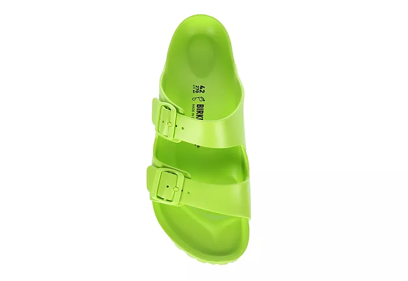 Birkenstock Mens Arizona Essentials Slide Sandal - Lime 6 Birkenstock Mens Arizona Essentials Slide Sandal - Lime - Image 6