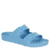 Birkenstock Mens Arizona Essentials Slide Sandal - Light Blue