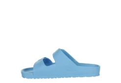 Birkenstock Mens Arizona Essentials Slide Sandal - Light Blue -Deals All Walk Styles Store US 01 502356 03