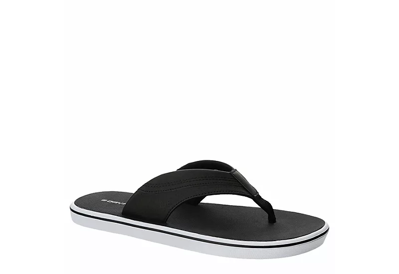 Day Five Mens Vulc Flip Flop Sandal - Black 1 Day Five Mens Vulc Flip Flop Sandal - Black