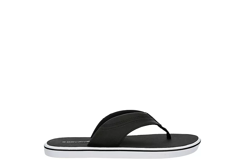 Day Five Mens Vulc Flip Flop Sandal - Black 2 Day Five Mens Vulc Flip Flop Sandal - Black - Image 2