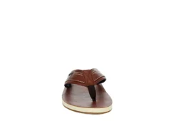 Restoration Mens Delmare Flip Flop Sandal - Brown -Deals All Walk Styles Store US 01 502362 02