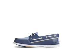 Sperry Mens Ao 2-eye Boat Shoe - Blue -Deals All Walk Styles Store US 01 502363 02