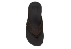 Reef Mens Cushion Spring Lux Flip Flop Sandal - Brown -Deals All Walk Styles Store US 01 502372 05