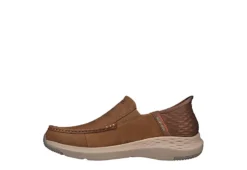 Skechers Mens Slip-ins Parson Slip On Sneaker - Brown -Deals All Walk Styles Store US 01 502402 02
