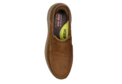 Skechers Mens Slip-ins Parson Slip On Sneaker - Brown -Deals All Walk Styles Store US 01 502402 03